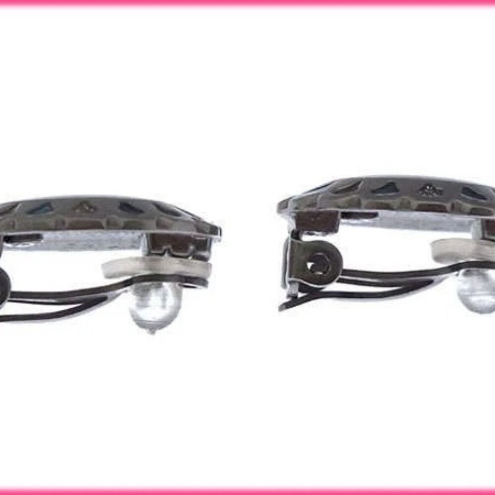 CHANEL Earring Silver x Beige x Green Women Authentic secondhand - Picture 4 of 7